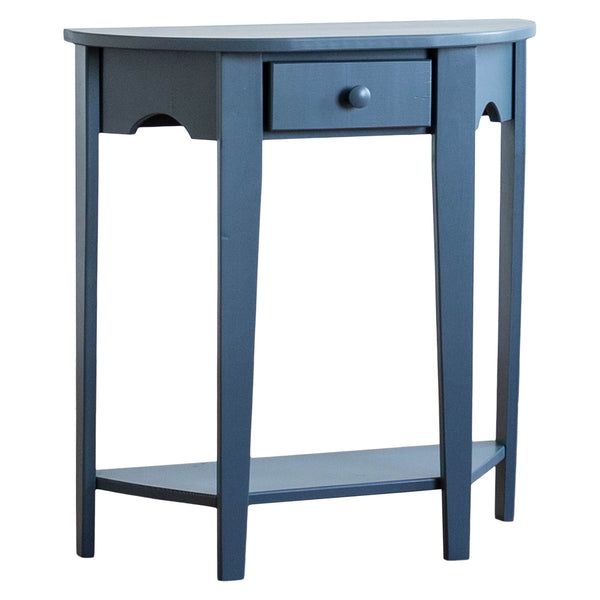 Moore Side Table in Severn Blue