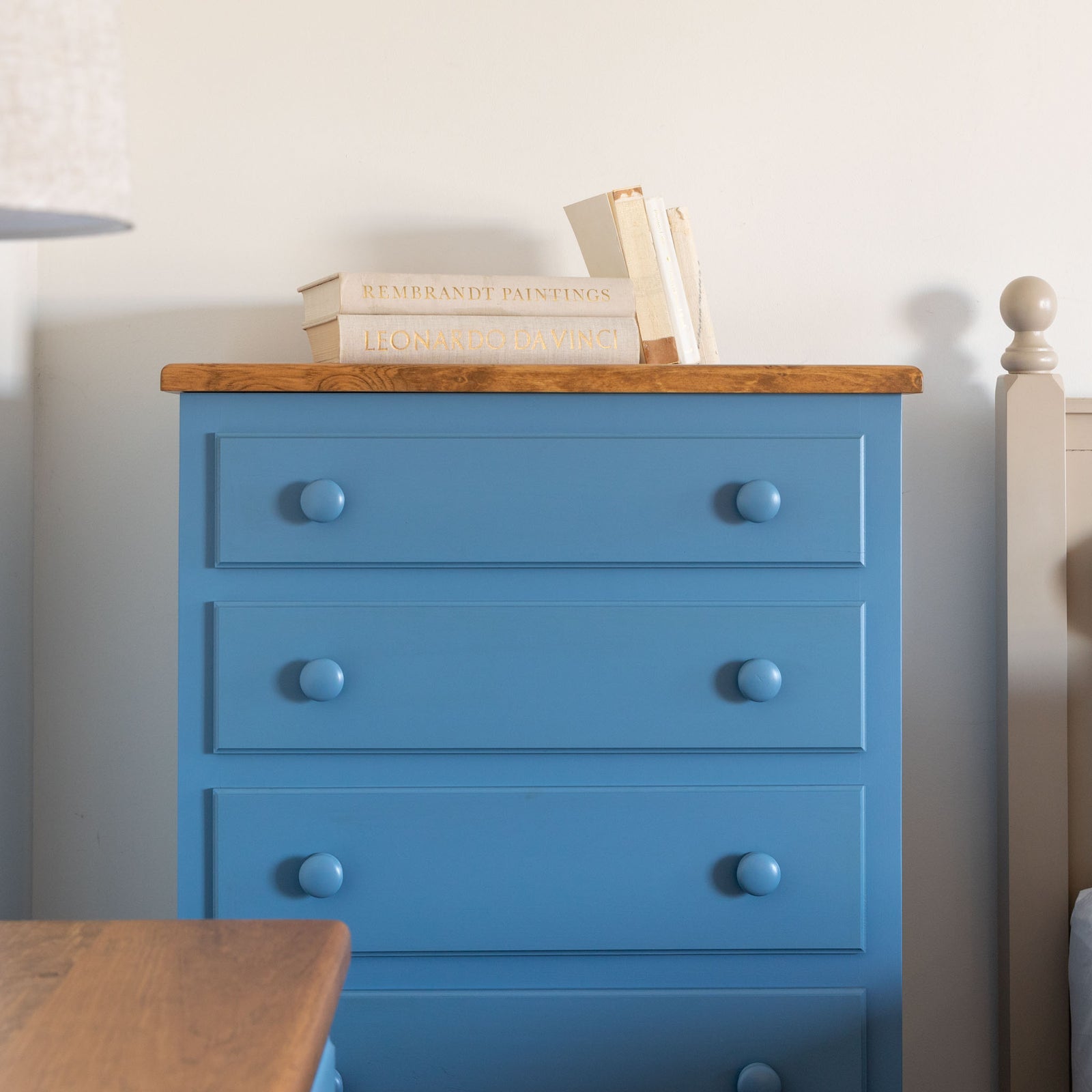 Wilson High Boy Dresser in Old Blue Jeans/Finahven – The Emporium