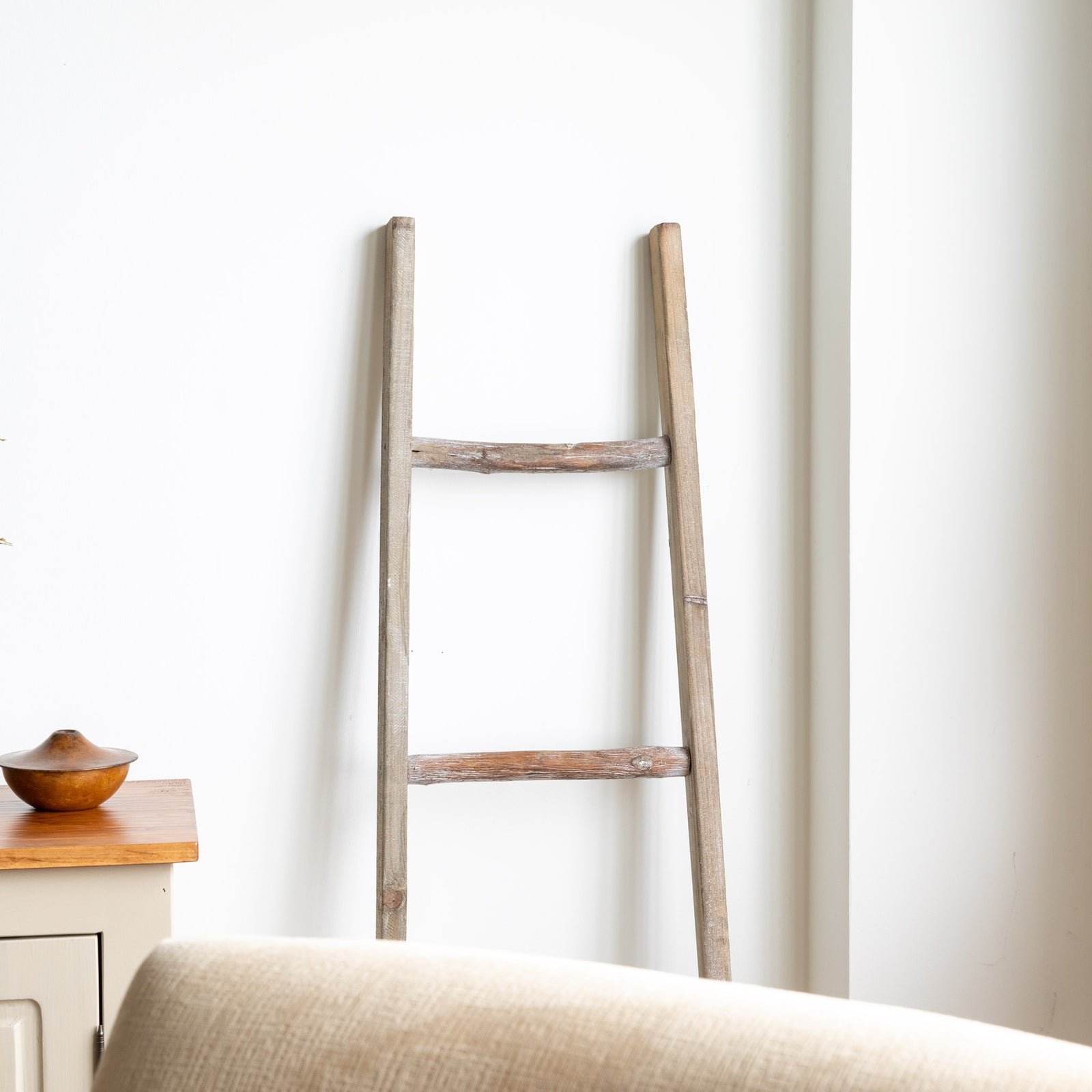 Blanket Ladder in Grey – The Emporium - Main Image