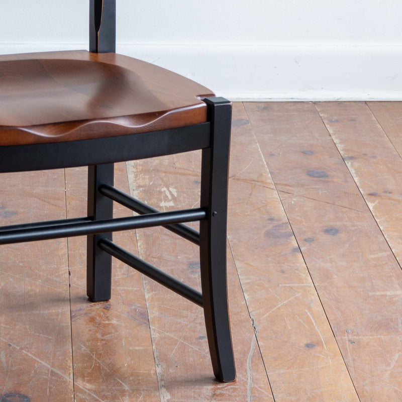 Sorel Chair With a Cutout in Black/Williams