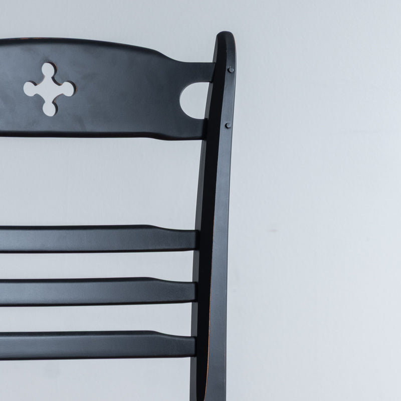 Sorel Chair With a Cutout in Black/Williams