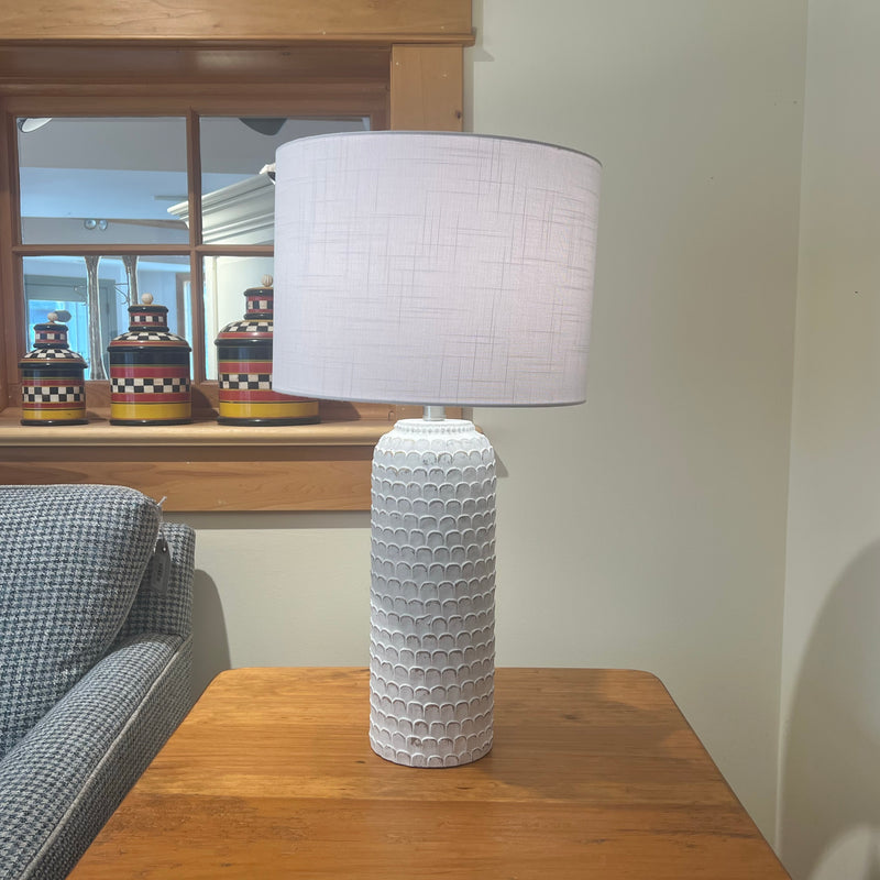 Chloe Table Lamp in Pearl