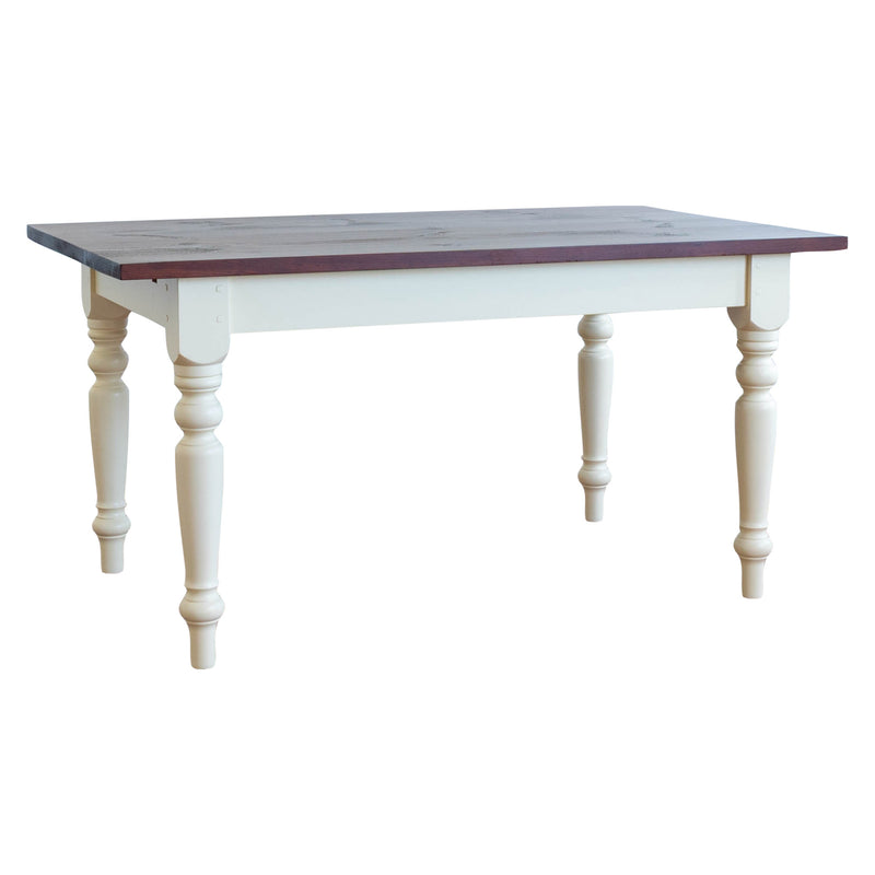Claremont Extension Table in Antique Cherry/Wyndam Cream
