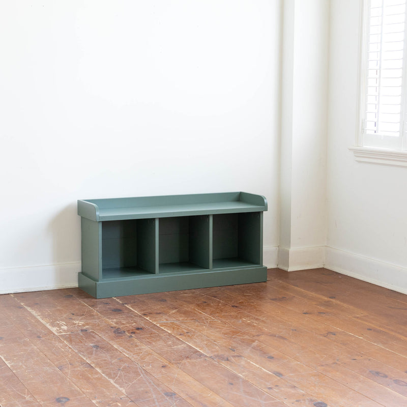 Cubby Bench in Blue Duck