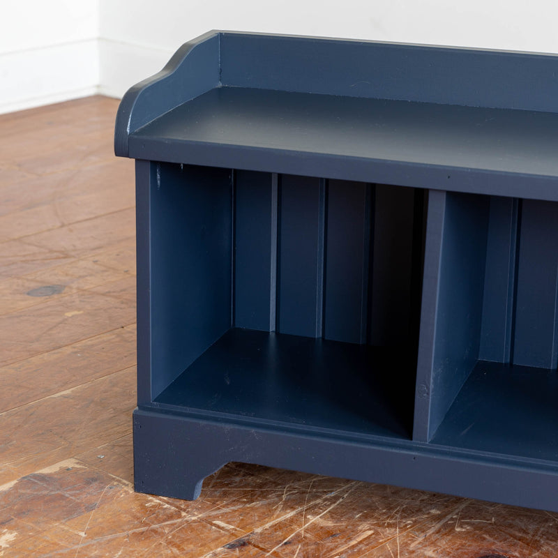 Cubby Bench in Hale Navy
