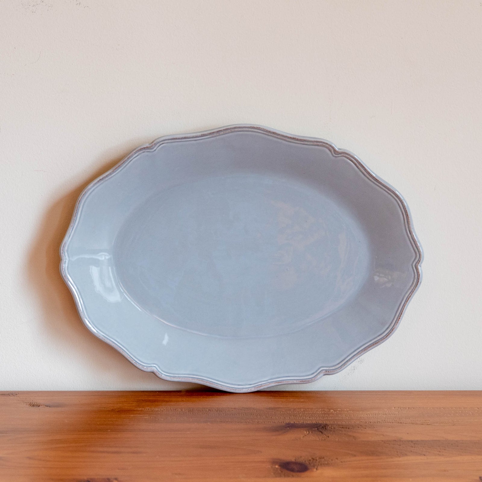 Carter Oval Serving Plate in Light Blue – The Emporium