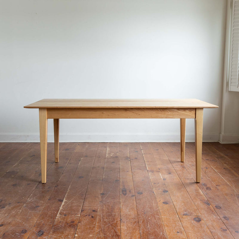 Edward Table and Whittaker Chair in Clear Ash