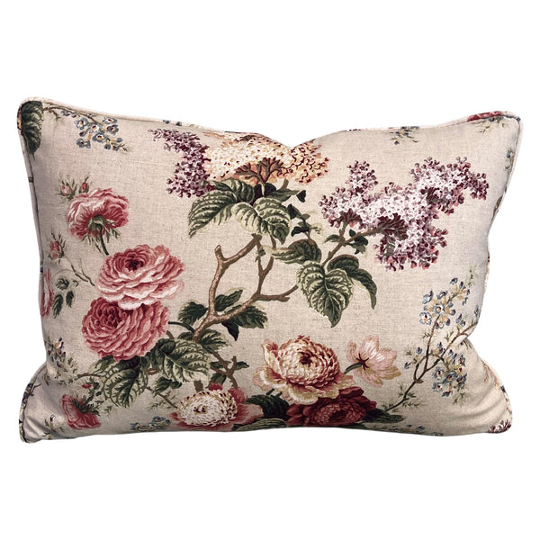 Kidney Cushions in Spring Garden