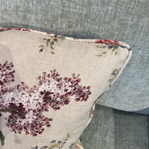 Kidney Cushions in Spring Garden