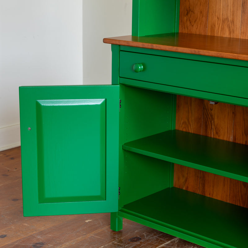Klassen Library Cabinet in Seaweed/Williams