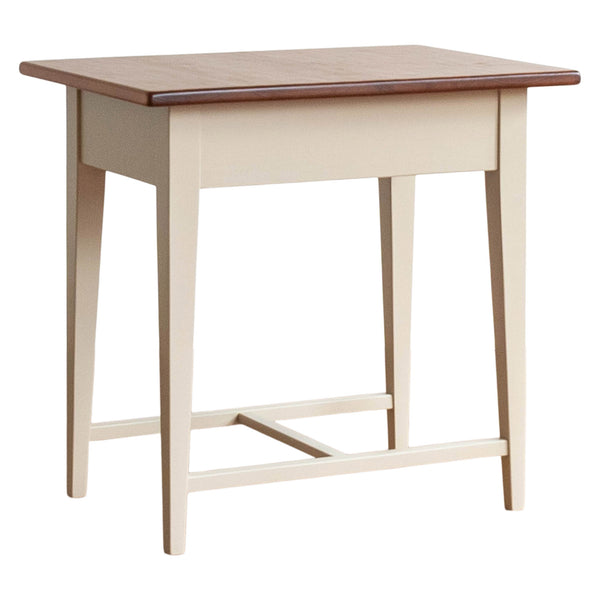 Lowell Side Table in Sand/Williams