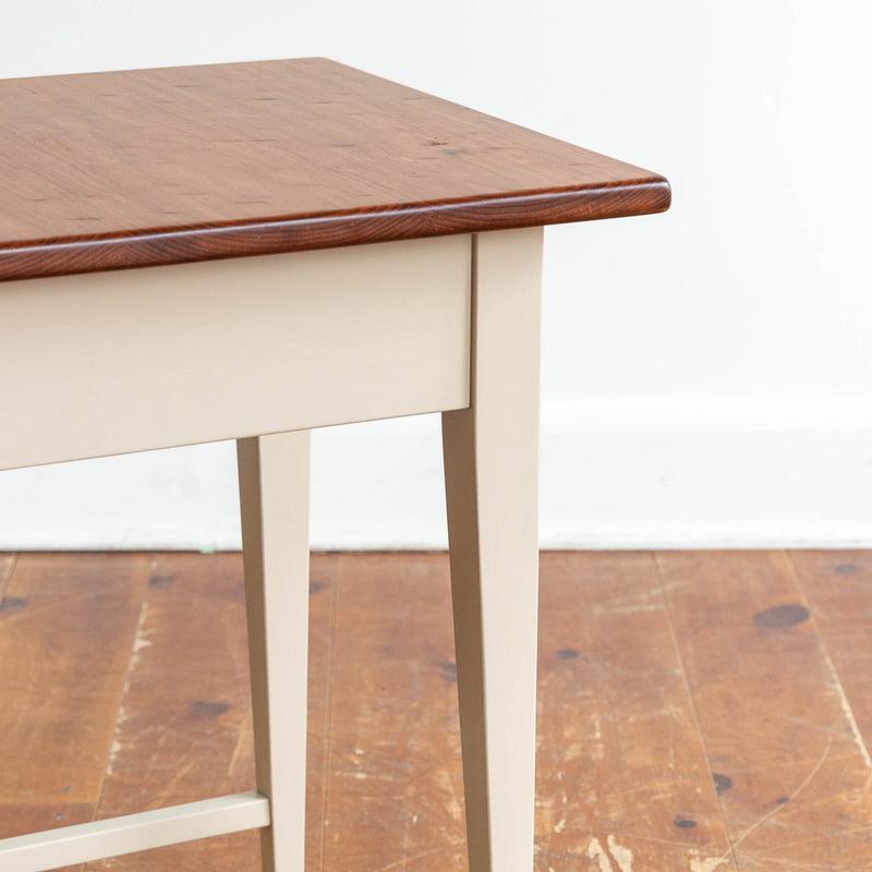 Lowell Side Table in Sand/Williams