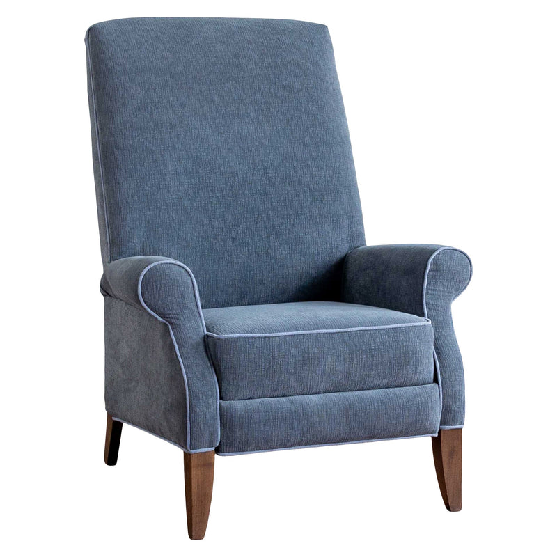 Margot Tall Recliner in Teal The Emporium Ottawa Upholstery