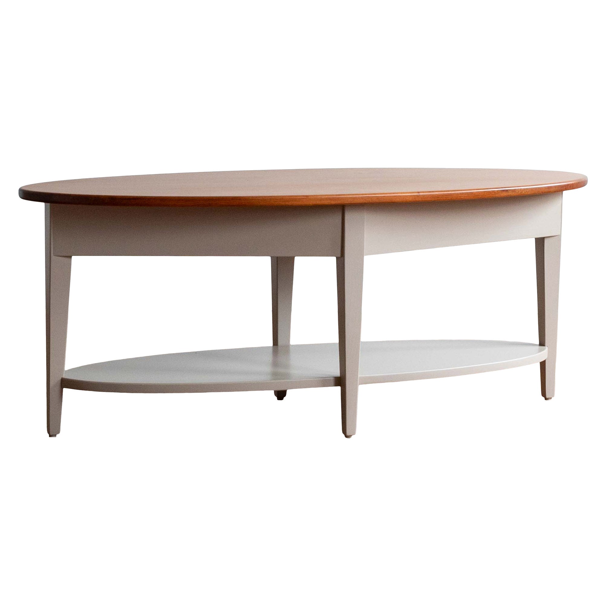 Reed Oval Coffee Table in Grey/Williams – The Emporium