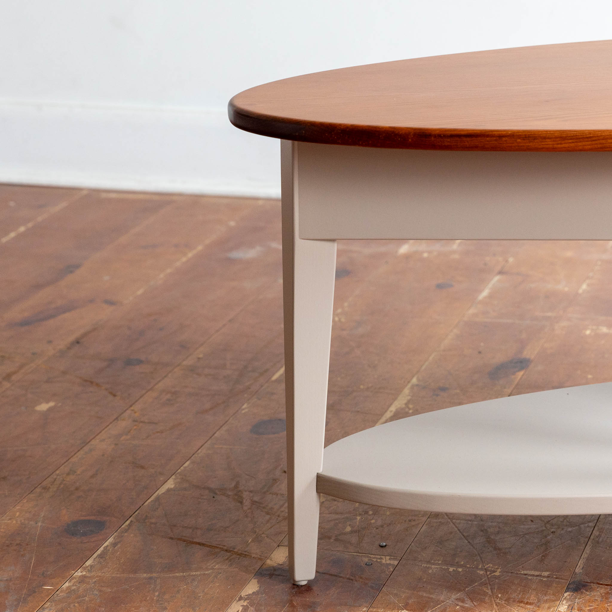 Reed Oval Coffee Table in Grey/Williams – The Emporium