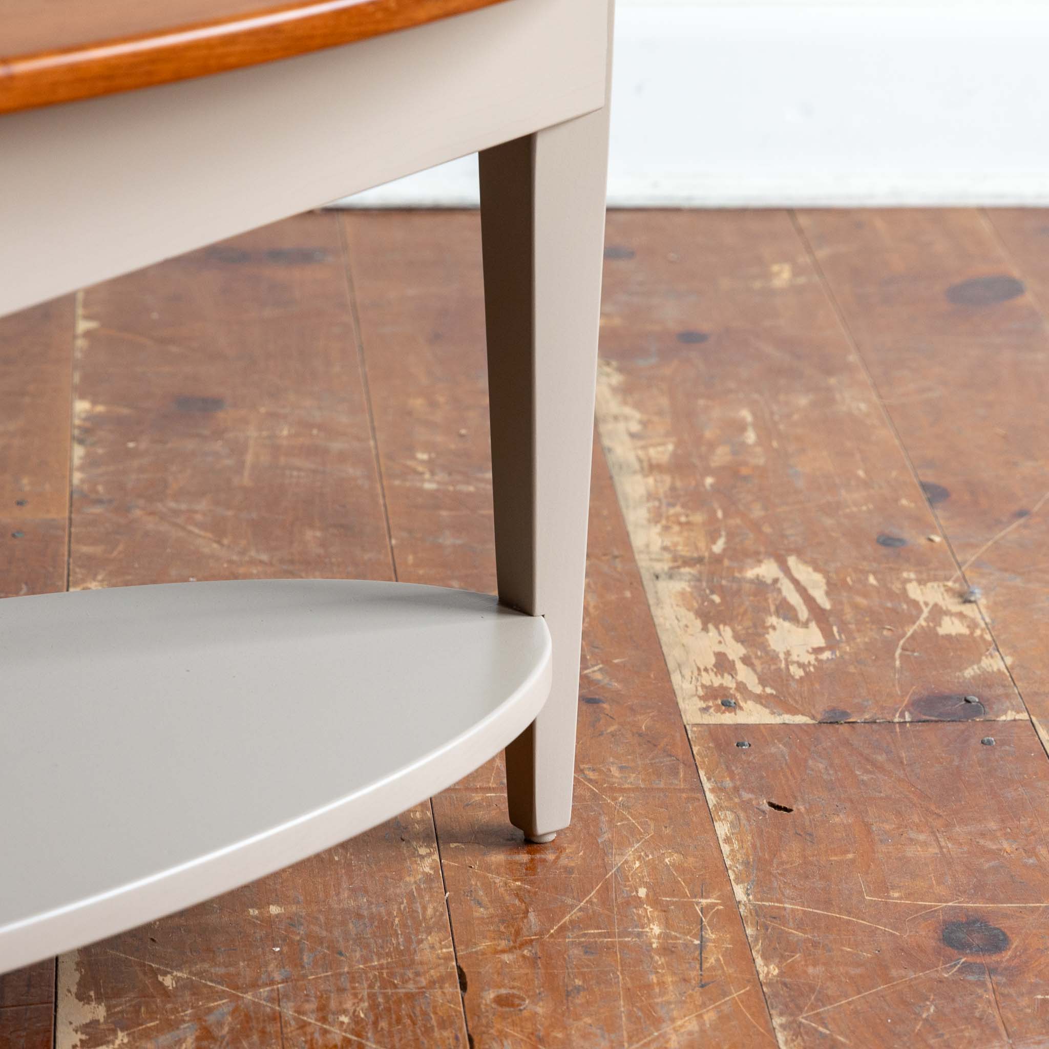 Reed Oval Coffee Table in Grey/Williams – The Emporium