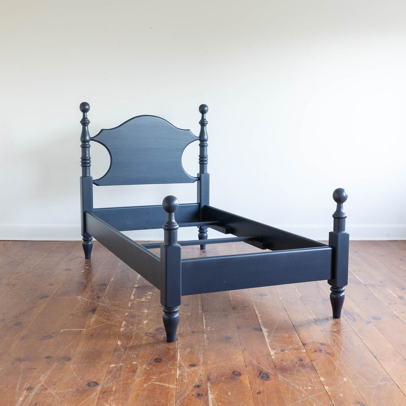 Single Cannonball Bed in Hale Navy