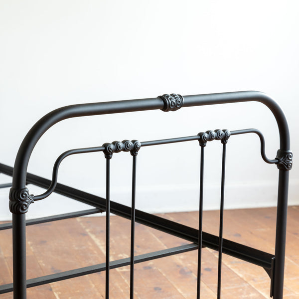 Single Bed in Aged Iron