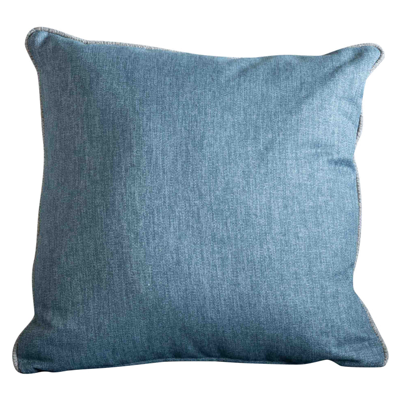 Toss cushion in Marlin Blue