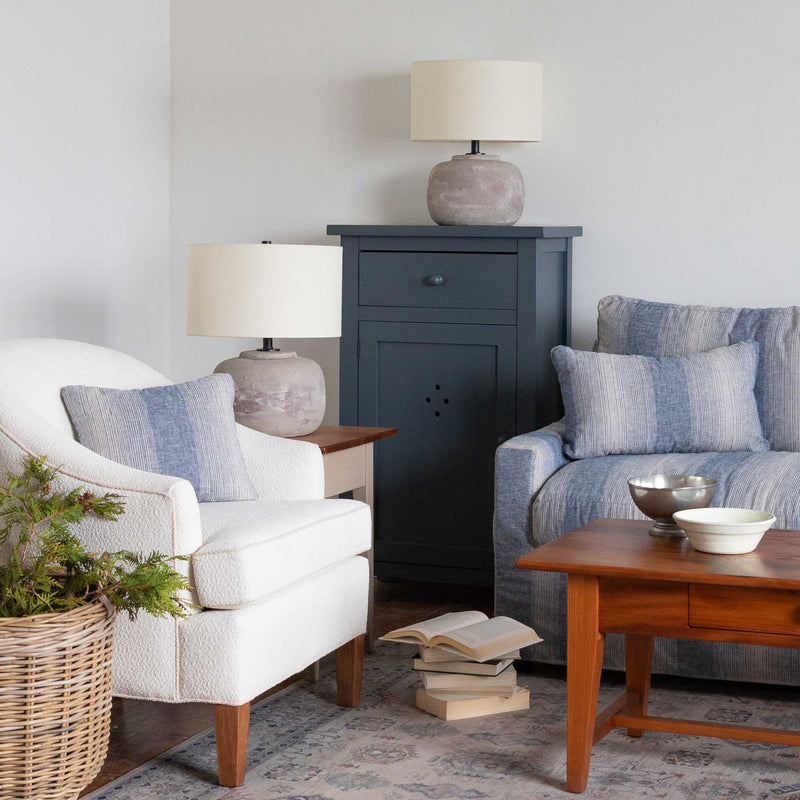 Warden Cupboard in Severn Blue