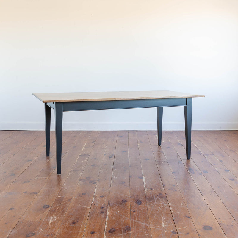 Wilno Table in Pale Walnut/Slate