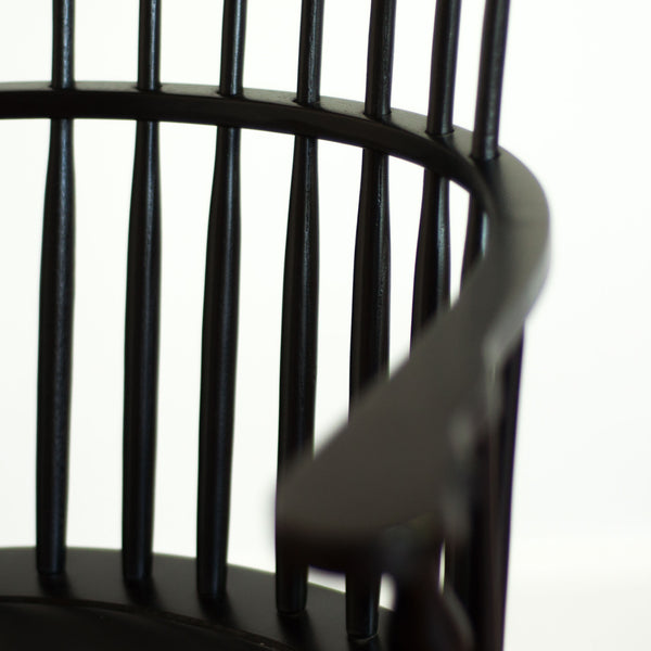 Adams Arm Chair in Black