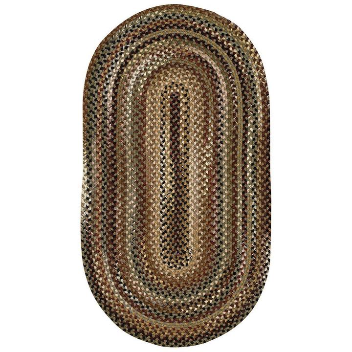 Bertona Rug in Deep Olive – The Emporium