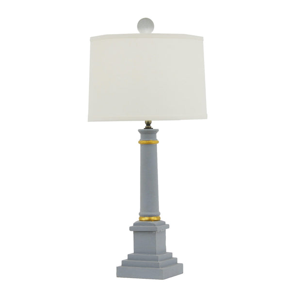 Broad Table Lamp - Blue
