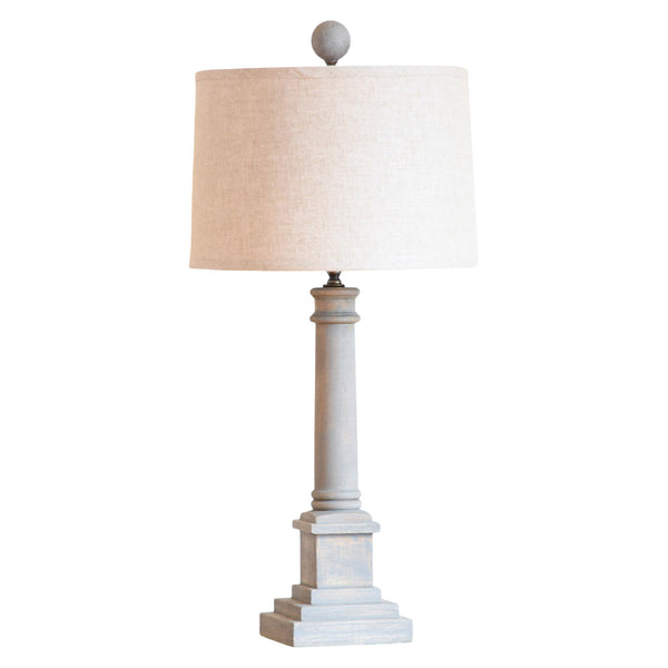 Broad Table Lamp - Grey