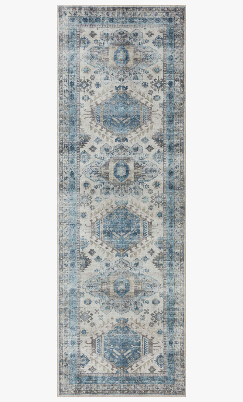 Camila rug in Mineral Alloy