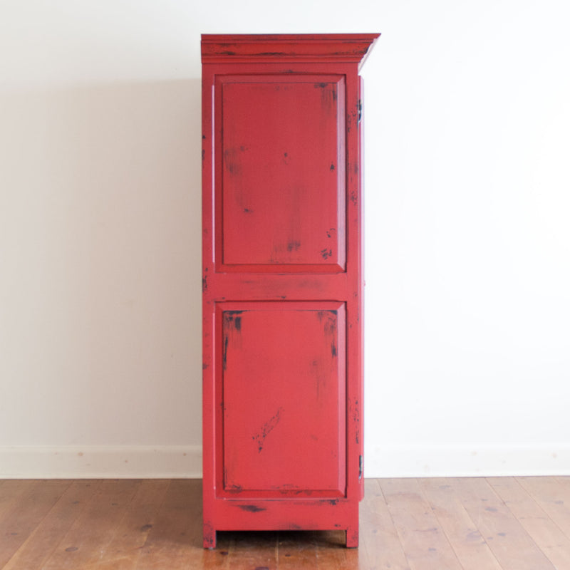 Chelsea Armoire in Century Red