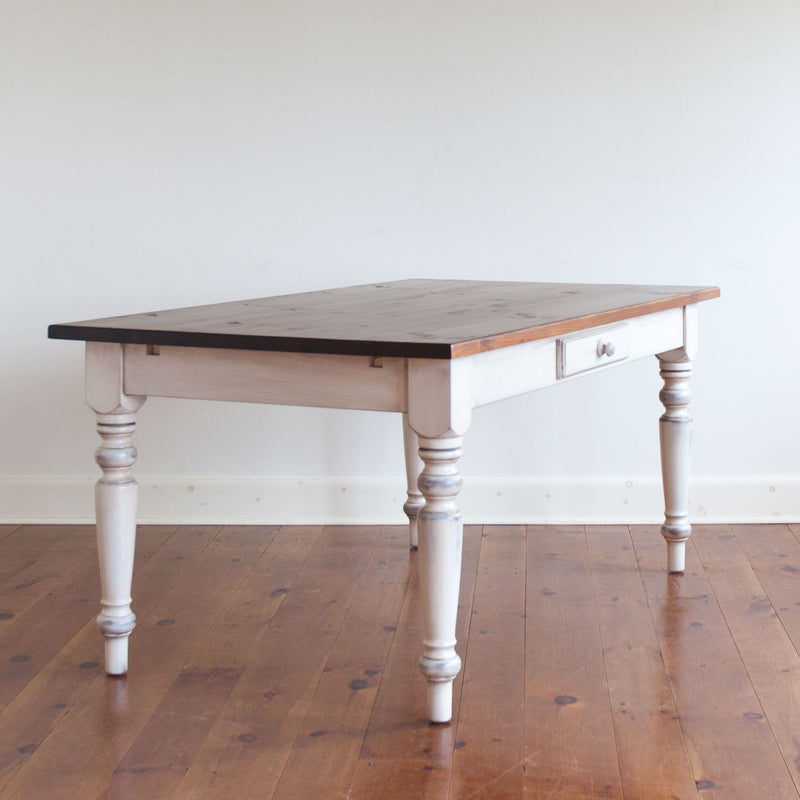 Claremont Extension Table in Antique White/Williams