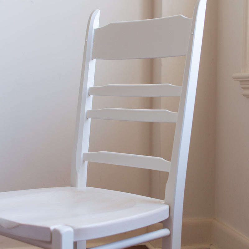 Shelton Chair in White/Whitewash