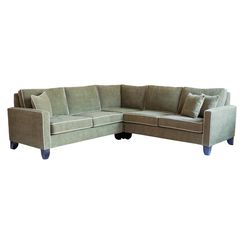 Damon Sectional in Olive