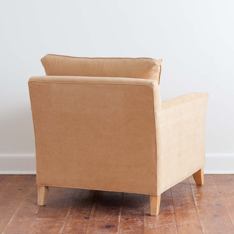 Danforth Chair in Sand, back view