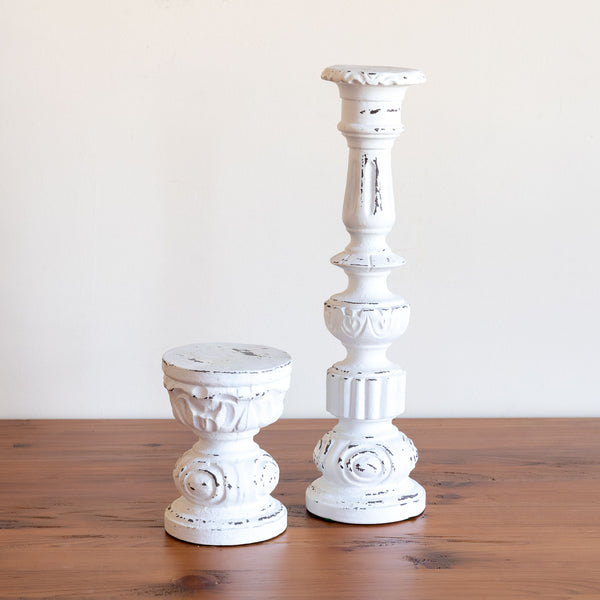 Candle Stand Set - Ivory