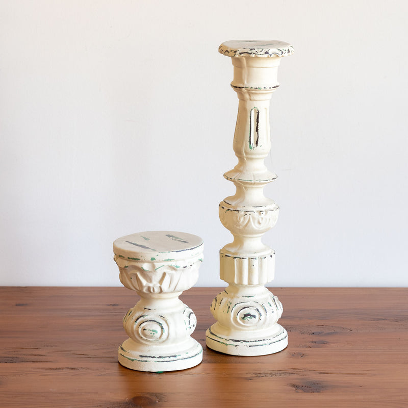 Candle Stand Set - Cream
