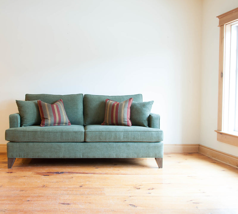 Davenport sofa in olive