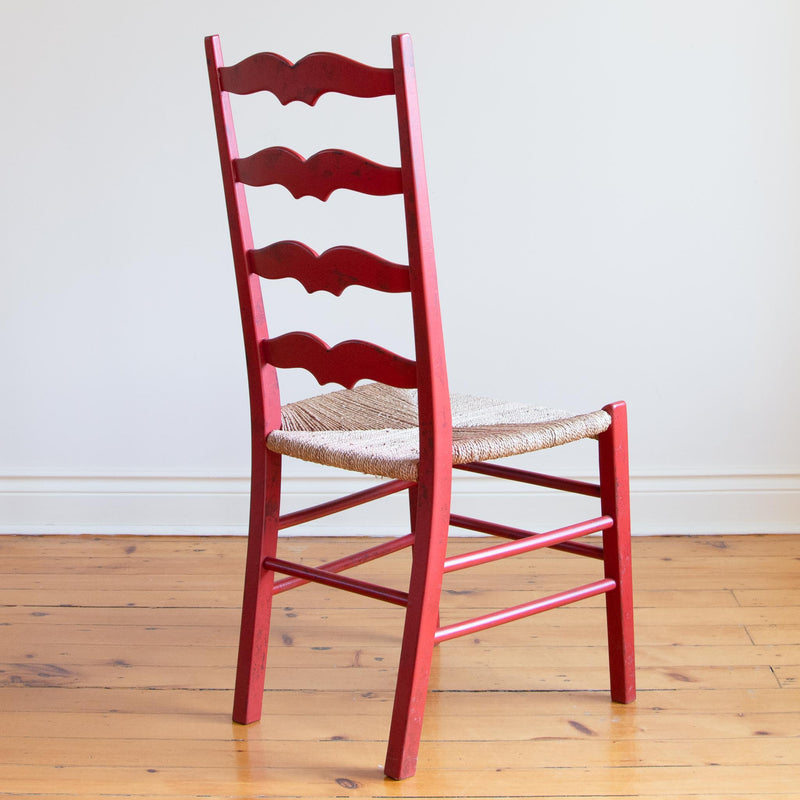 Douglas Chair in Red/Diamond Point