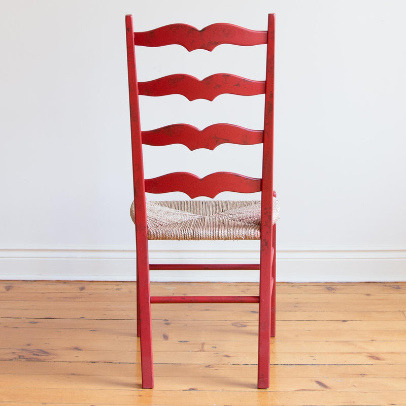 Douglas Chair in Red/Diamond Point