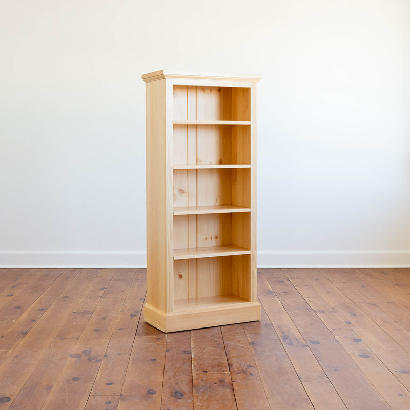 Dustin Bookcase in Clear Laquer