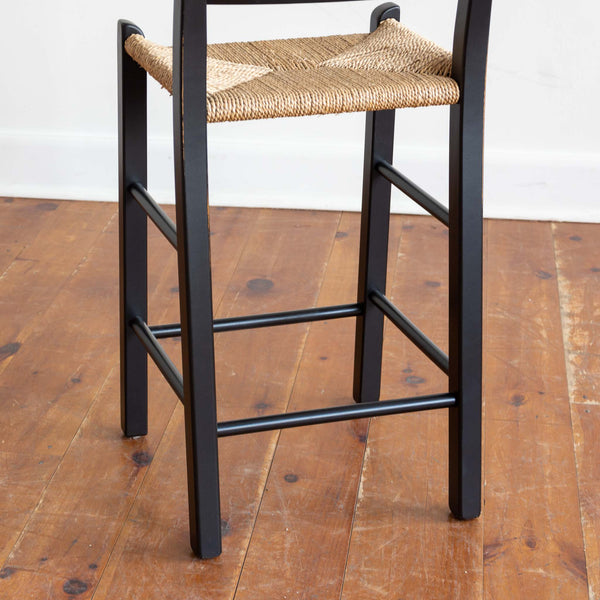 Hunt Stool in Black/Diamond Point