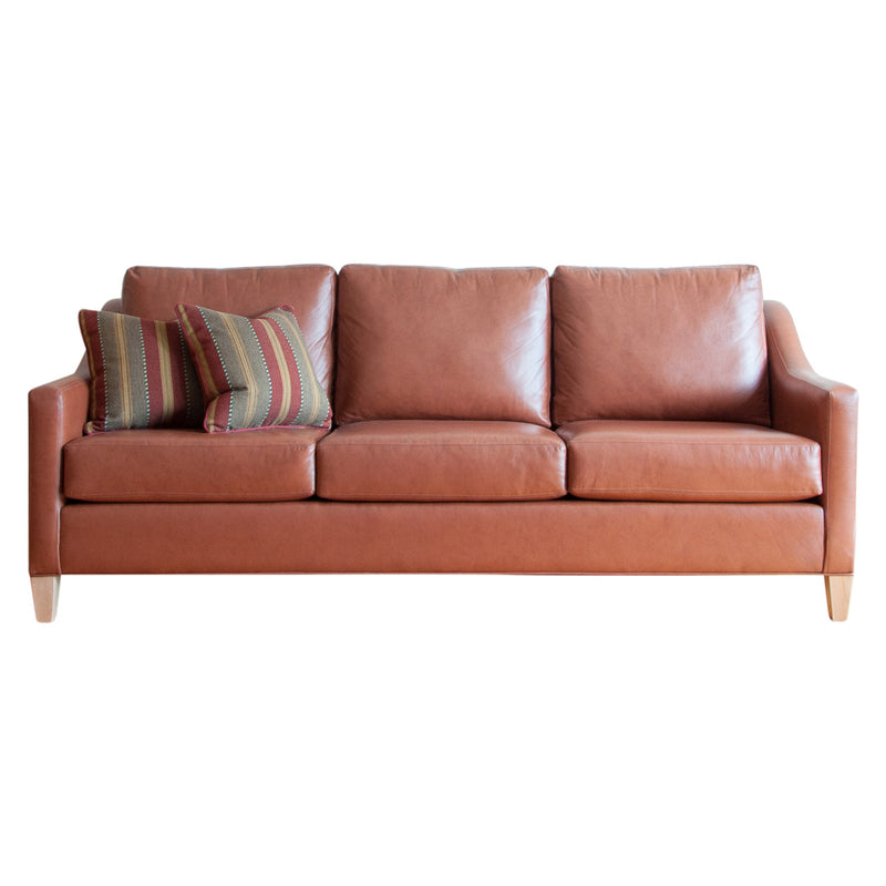 Holden sofa in whisky leather