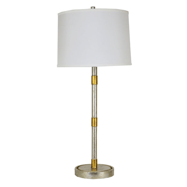 Jate Table Lamp - Silver/Gold