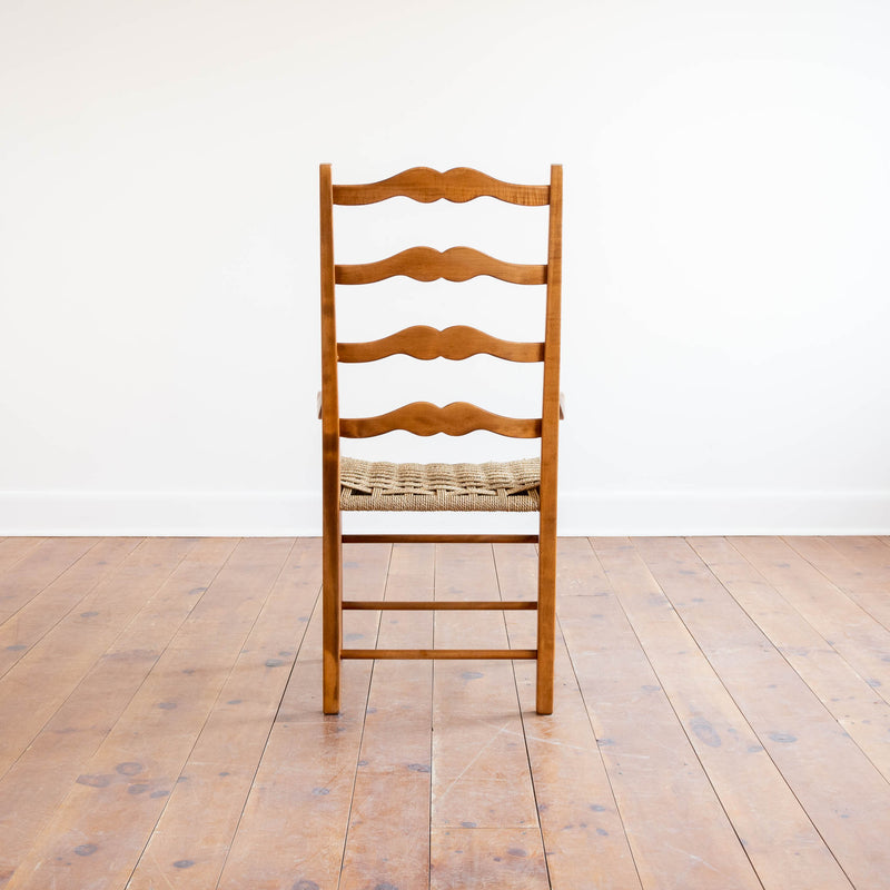Jennifer Arm Chair in Light Williams/Checkerboard