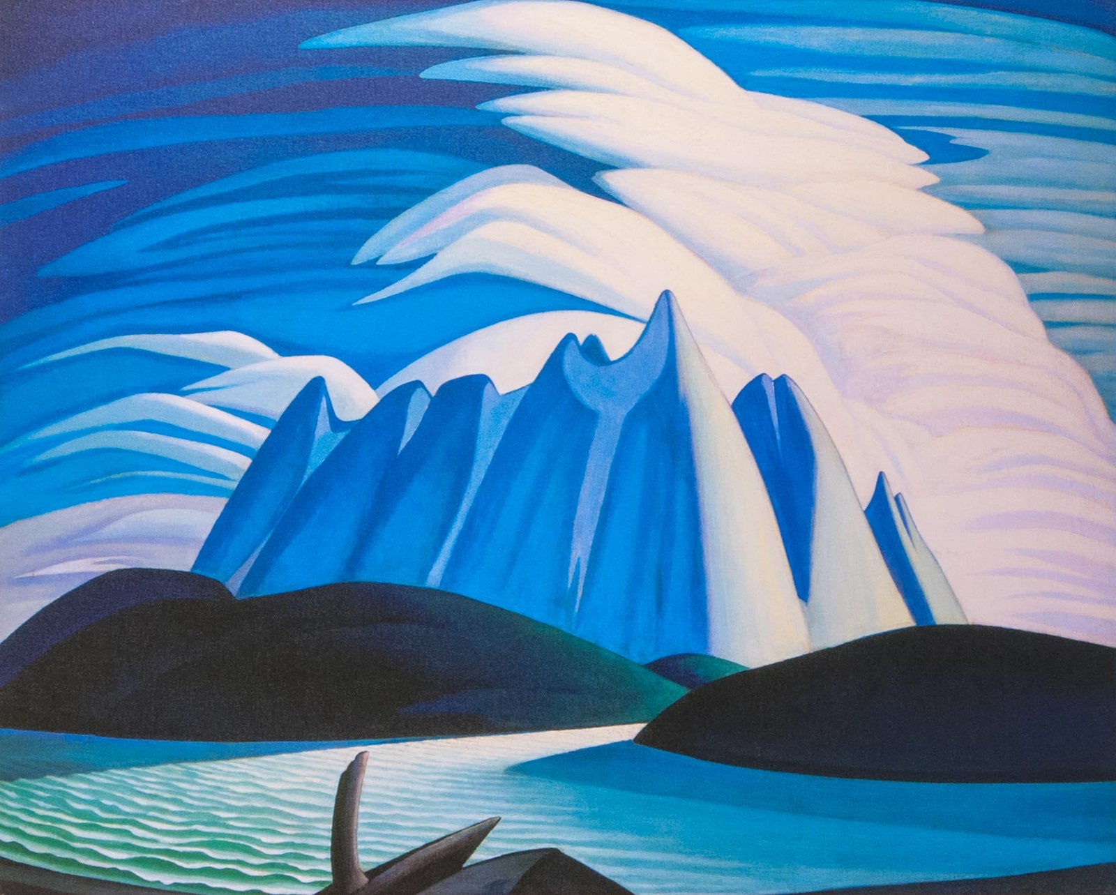 Lakeandmountains-LawrenHarris-