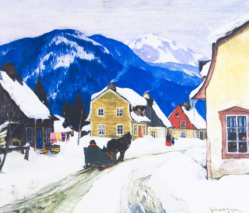 Laurentian Village Canvas