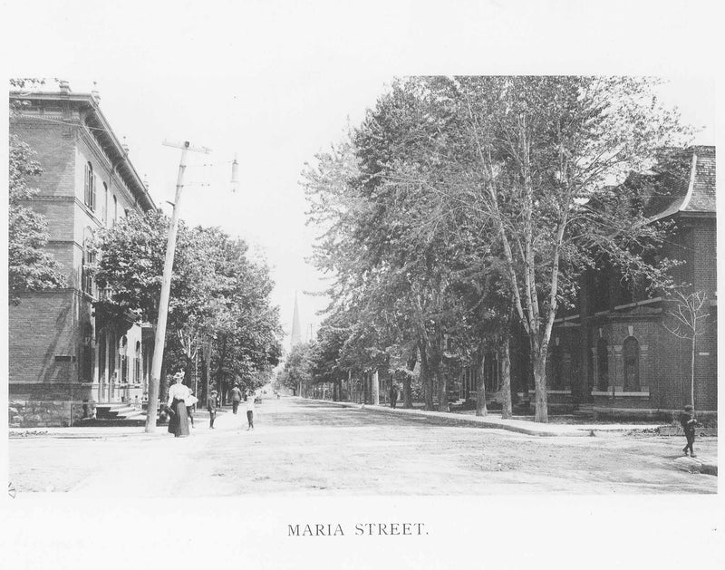 Vintage Ottawa Print: Maria Street