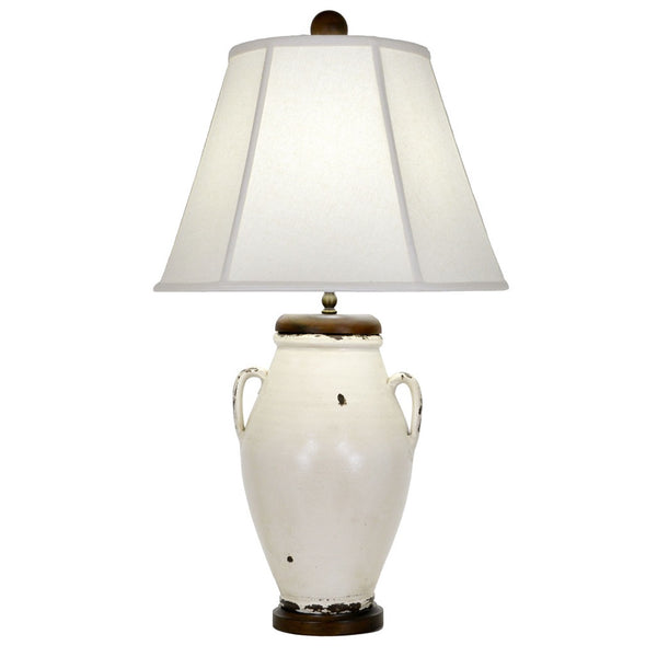 Melante Table Lamp - White