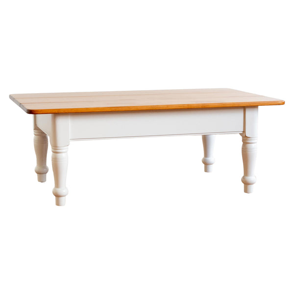 Milford Coffee Table in White/Light Williams